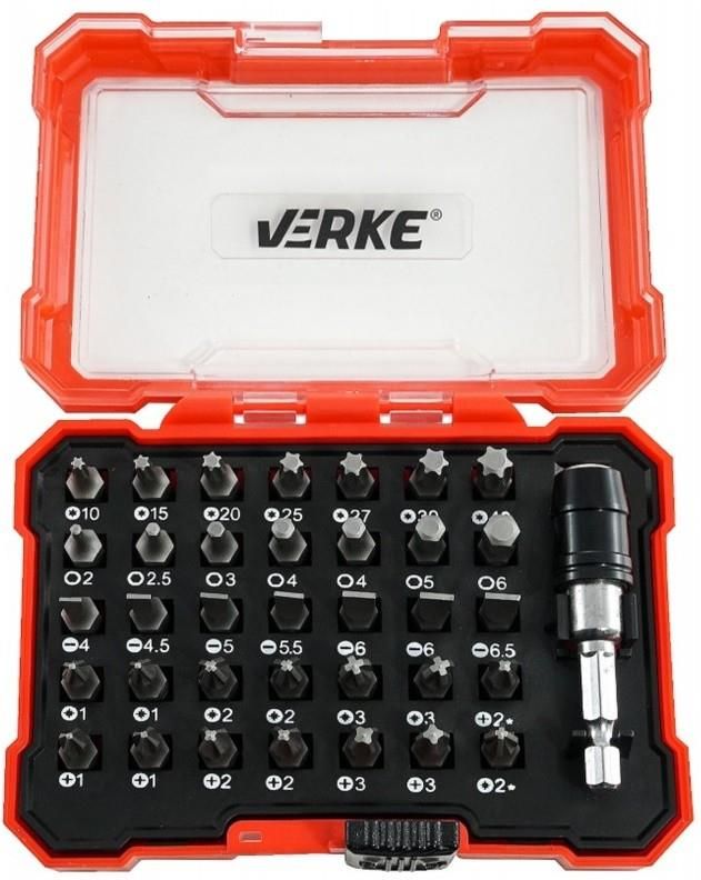 Verke Zestaw Bity Końcówki Torx Imbus Płaskie 36Pc V39200 - Opinie i ...
