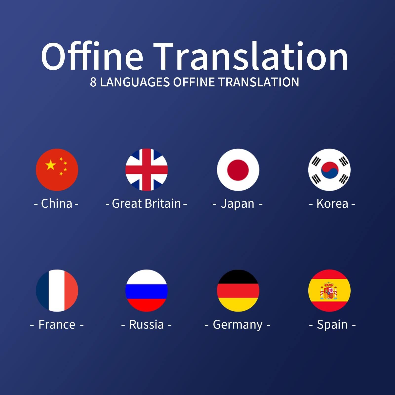 Najnowszy Tłumacz Głosowy Online/Offline 223 Język - zdjęcie 2 Najnowszy Tłumacz Głosowy Online/Offline 223 Język
