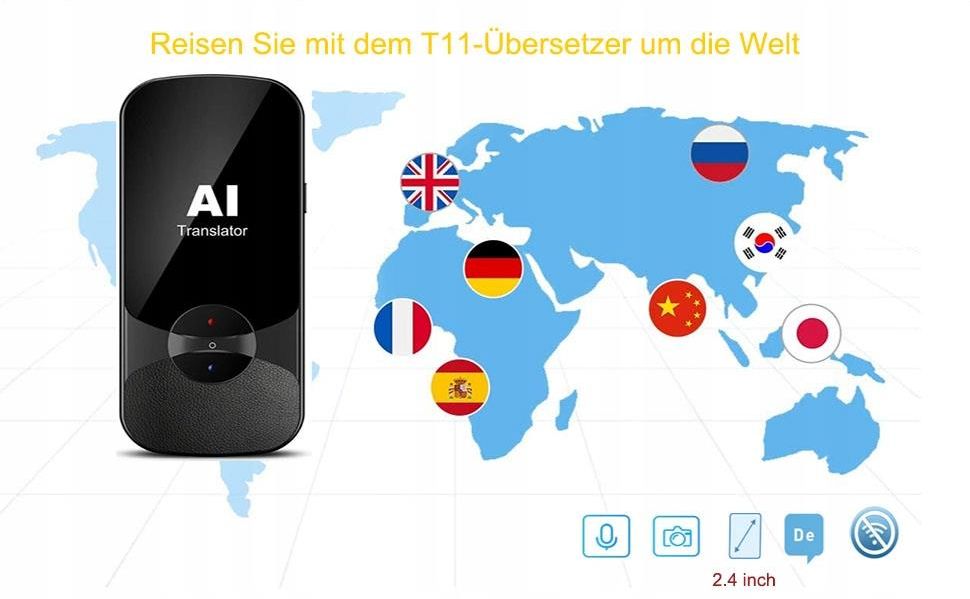 Najnowszy Tłumacz Głosowy Online/Offline 223 Język - zdjęcie 8 Najnowszy Tłumacz Głosowy Online/Offline 223 Język