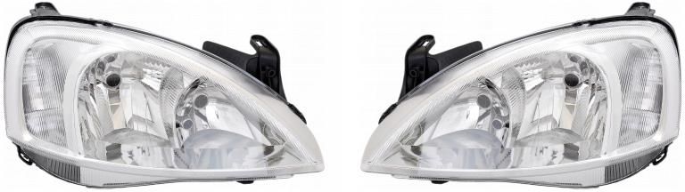 Koplamp rechts Opel Corsa C 05- h7 h1 | 174 3779966 | Nederlands