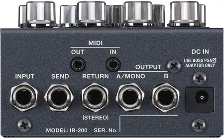 ギター BOSS IR-200 MusicExpert - BOSS IR-200 Amp & IR Cabinet Simulator efekt gitarowy