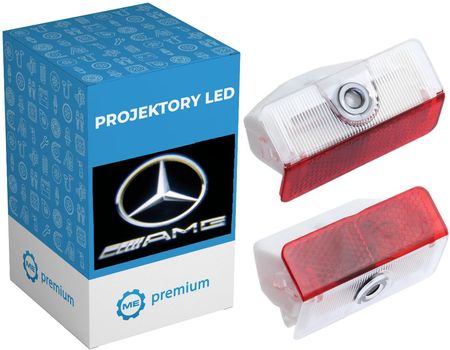 Me Premium Mercedes Glk X204 Amg Projektor Led Logo Drzwi