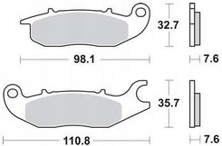 Zdjęcie Trw Klocek Hamulcowy Kpl Mcb759 Lucas Organic Icnt/Mcb759/Zaps - Mielno