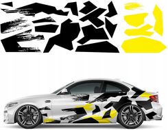 Zdjęcie Mgdesign Naklejki Na Auto Motyw Kształty Szarpane 91X588 Cm Mg1308 - Miechów