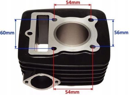 Wm Motor Cylinder 70Cc 47Mm 4T Benzer Barton Romet Zetka