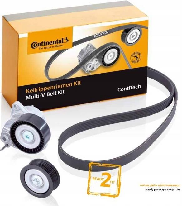 Element napędu Contitech Zestaw Paska Wielorowkowego 6 Pk 1698 K1 ...