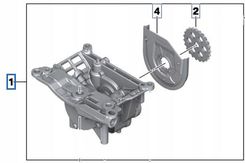 Zdjęcie Bmw Oe Pompa Oleju 5 F10F11 M550Dx 11418507325 - Buk
