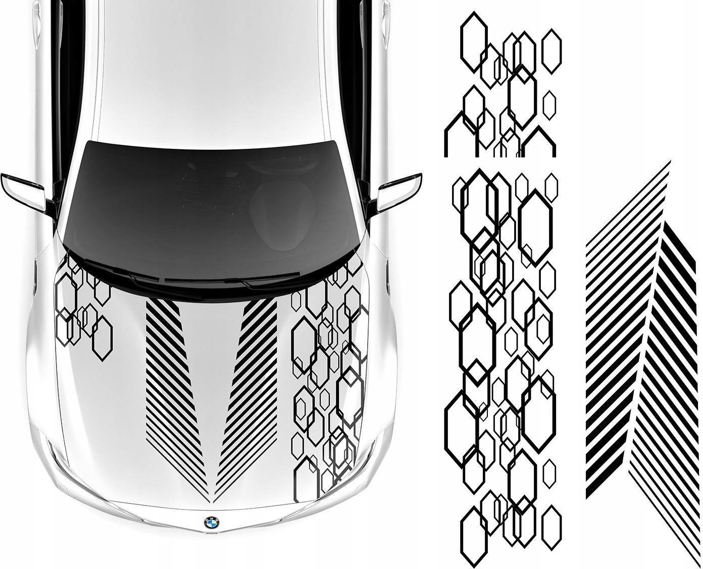 Tuning Optyczny Mgdesign Naklejki Na Mask Motyw Hexagen Hex Pasy X Cm Mg Opinie I