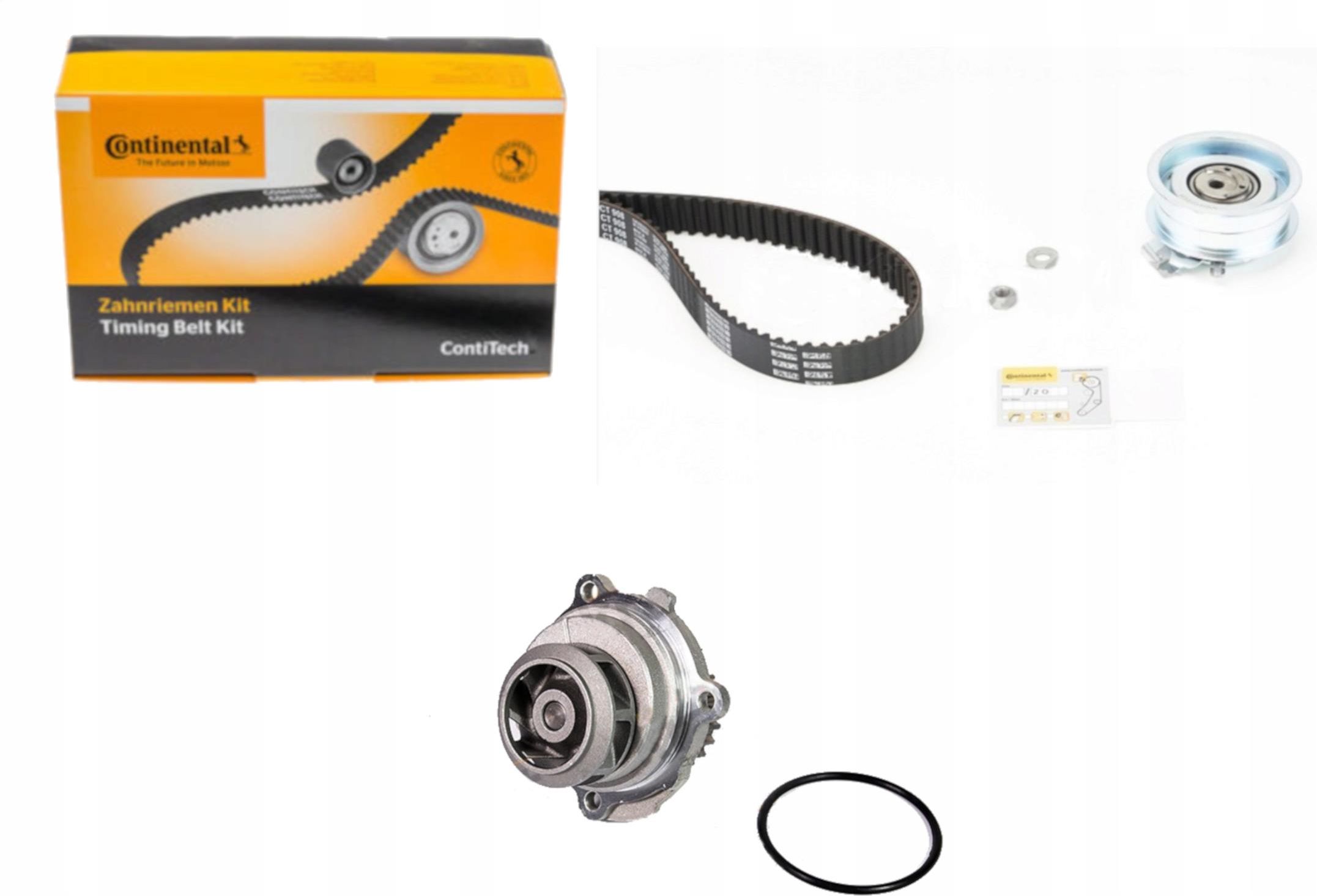 Mechanizm rozrządu Contitech Rozrząd Plus Pompa Do Seat Leon Toledo 1.6 ...