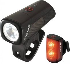 Przednia Lampka Rowerowa Sigma Buster 400 + Buster Rl80 Komplet