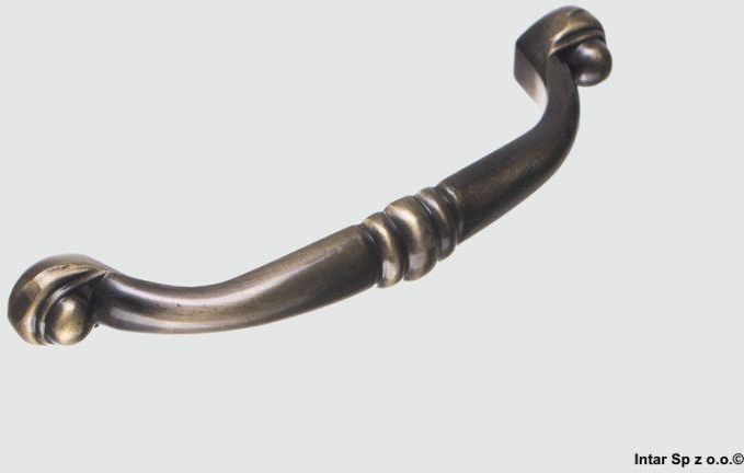Uchwyt meblowy SS10-0096-AB-A, L-96 mm, Stare złoto, DC POLSKA - zdjęcie 1 Uchwyt meblowy SS10-0096-AB-A, L-96 mm, Stare złoto, DC POLSKA