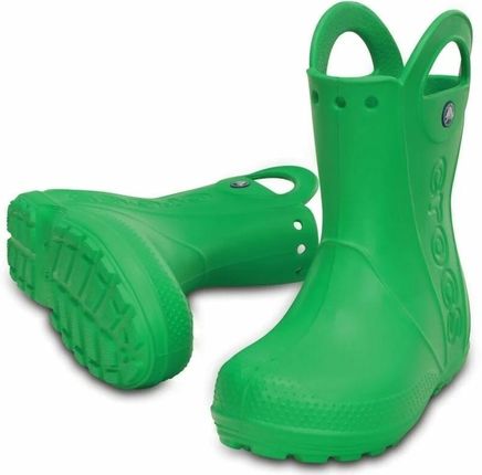 Crocs Kids' Handle It Rain Boot Grass Green 25-26