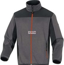 Delta Plus Beaver Bluza Z Poliestru Softshell 96% Poliester 4% Elastan Szaro Pomarańczowy 3Xl