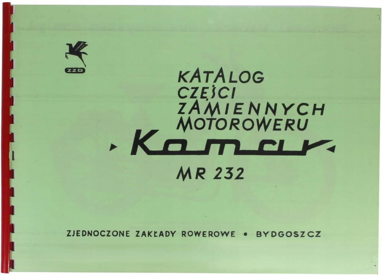 Części motocyklowe Katalog Części Zamiennych Komar MR-232 - Opinie i ...