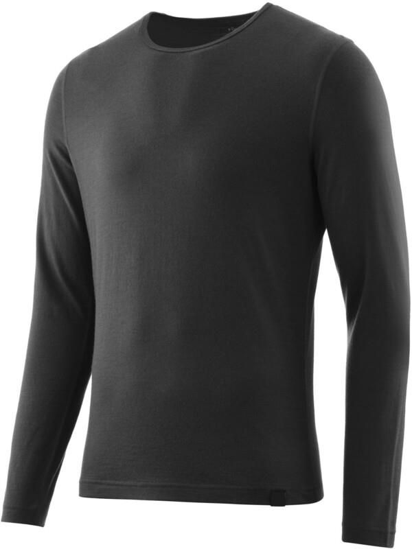 Föhn Merino Long Sleeve Baselayer Shirt Men Czarny Ceny i opinie