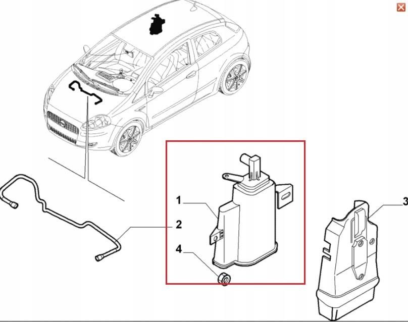Koppeling, schakelaar Fiat Punto Evo | kosten op Koppeling, schakelaar Fiat Punto Evo | kosten op