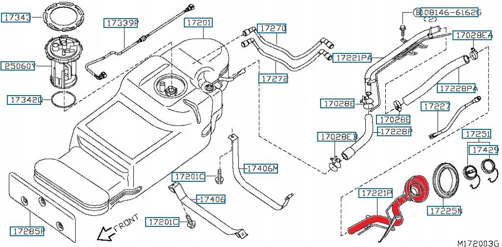 Nty Rura Wlew Paliwa Nissan Navara 2 5dci 0515 Acnns012 Opinie I Ceny