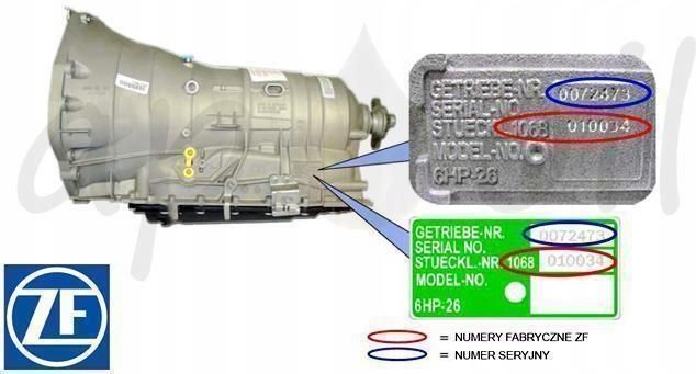 Zf Płyta Separacyjna Separator Mechatronik 6Hp26 A052 B052