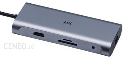 Isy Adapter Wieloportowy Iad-1025 6W1 USB-C (IAD1025)