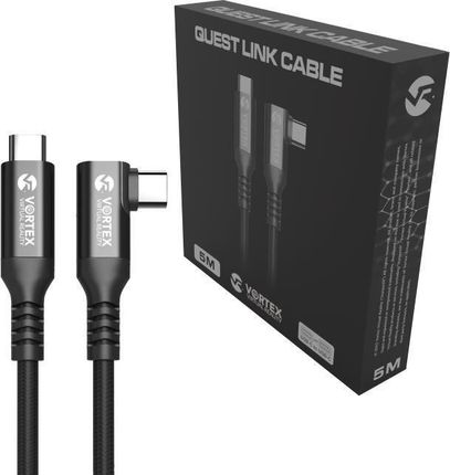 Vortex Virtual Reality Kabel 5m USB-C do USB-C do Oculus Link/Quest 2