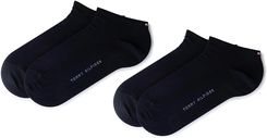 Zdjęcie Zestaw 2 par niskich skarpet damskich TOMMY HILFIGER - 343024001 Midnight Blue 563 - Kańczuga