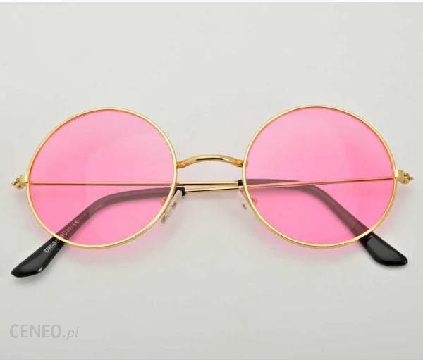 Różowe Okulary Przeciwsłoneczne Lenonki Std-44