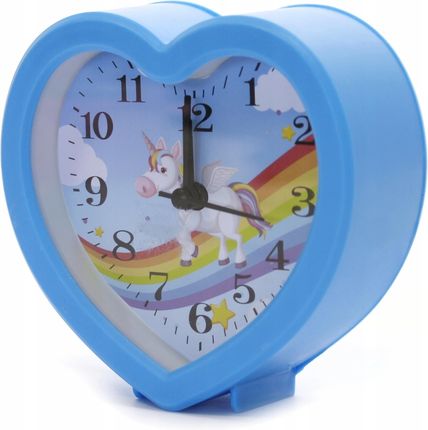 Midex Zegar Z Budzikiem Jednorożec Serce Różne Kolory