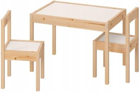 Ikea Latt Stolik + 2 Krzesełka Dzieciecy
