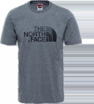 Koszulka bawełniana The North Face Easy Tee S/S - TNF Medium Grey Heather