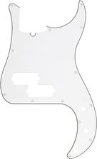 FLEOR 13-Loch Modern Style Standard PB Bass Pickguard ohne Truss Rod Notch für 4-Saiter P Bass Modell, Schwarze Perle