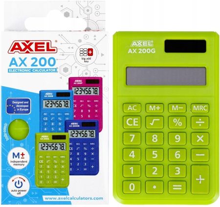 Axel Kalkulator Ax 200G 489995