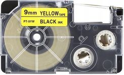 Aimotech Taśma Do Casio Xr9Yw1 Xr 9Yw1 Żółta 9Mm
