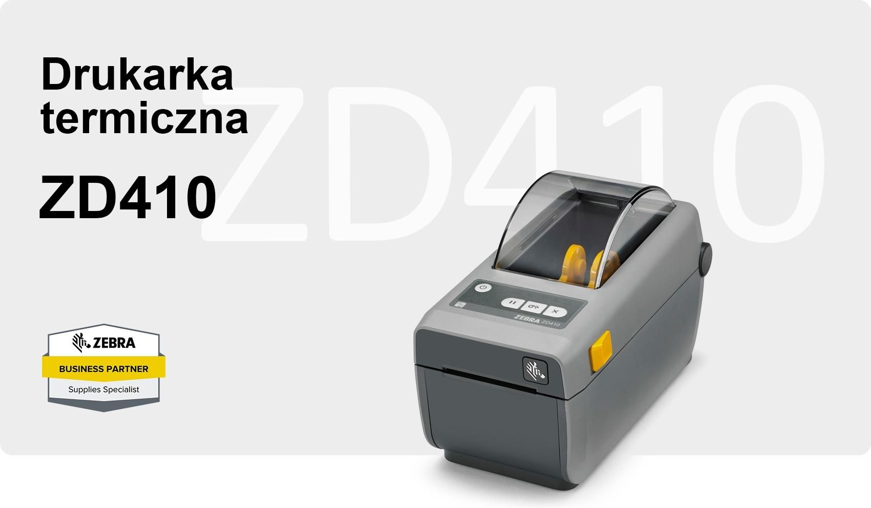 Drukarka Etykiet Zebra Drukarka Termiczna Zd410 2 203dpi Usb Btle Ceny I Opinie Ceneopl 6034