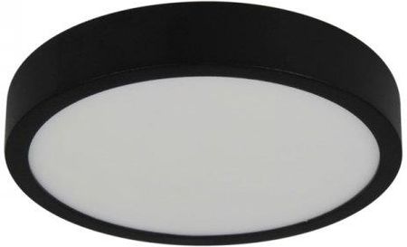Pp Design P 800/12W Plafon Czarny Nowoczesna Lampa Sufitowa Natynkowa Śr.14Cm Led 12W 3000K 980Lm=75W Wys.2,3Cm (Ppp80012Wbk)