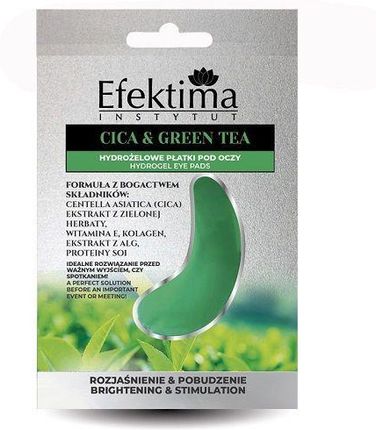 Efektima S.C. Hydrożelowe Płatki Pod Oczy Cica & Green Tea