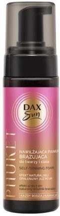 Dax Cosmetics Sun Nawilżająca Pianka Brązująca Każdy Rodzaj Karnacji Phuket 160 Ml