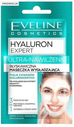 Eveline Cosmetics Hyaluron Clinic Błyskawiczna Maseczka Wygładzająca 7 Ml