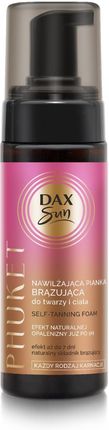 Dax Sun Nawilżająca Pianka Brązująca Do Twarzy I Ciała Phuket Każdy Rodzaj Karnacji 160 Ml