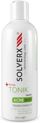 Solverx Acne Skin Forte Tonik Do Twarzy 200Ml