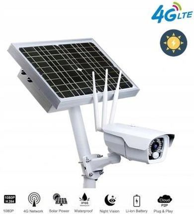 G Vision Jh016 Kamera Gsm 3G 4G Bezprzewodowa+Panel Solarny