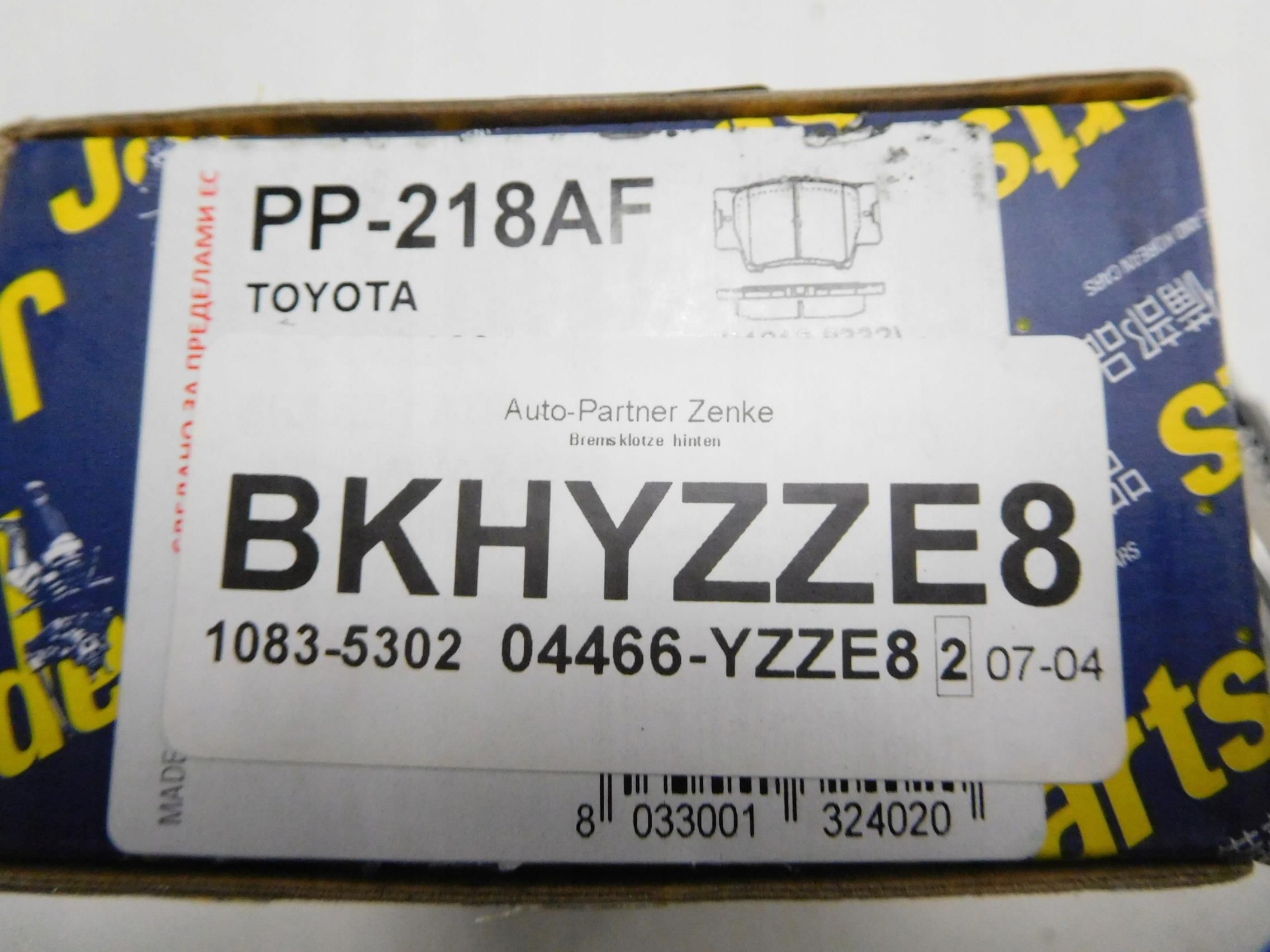 Toyota 04466 yzze8