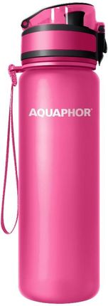 Aquaphor City 0,5L Różowy + 3 wkłady