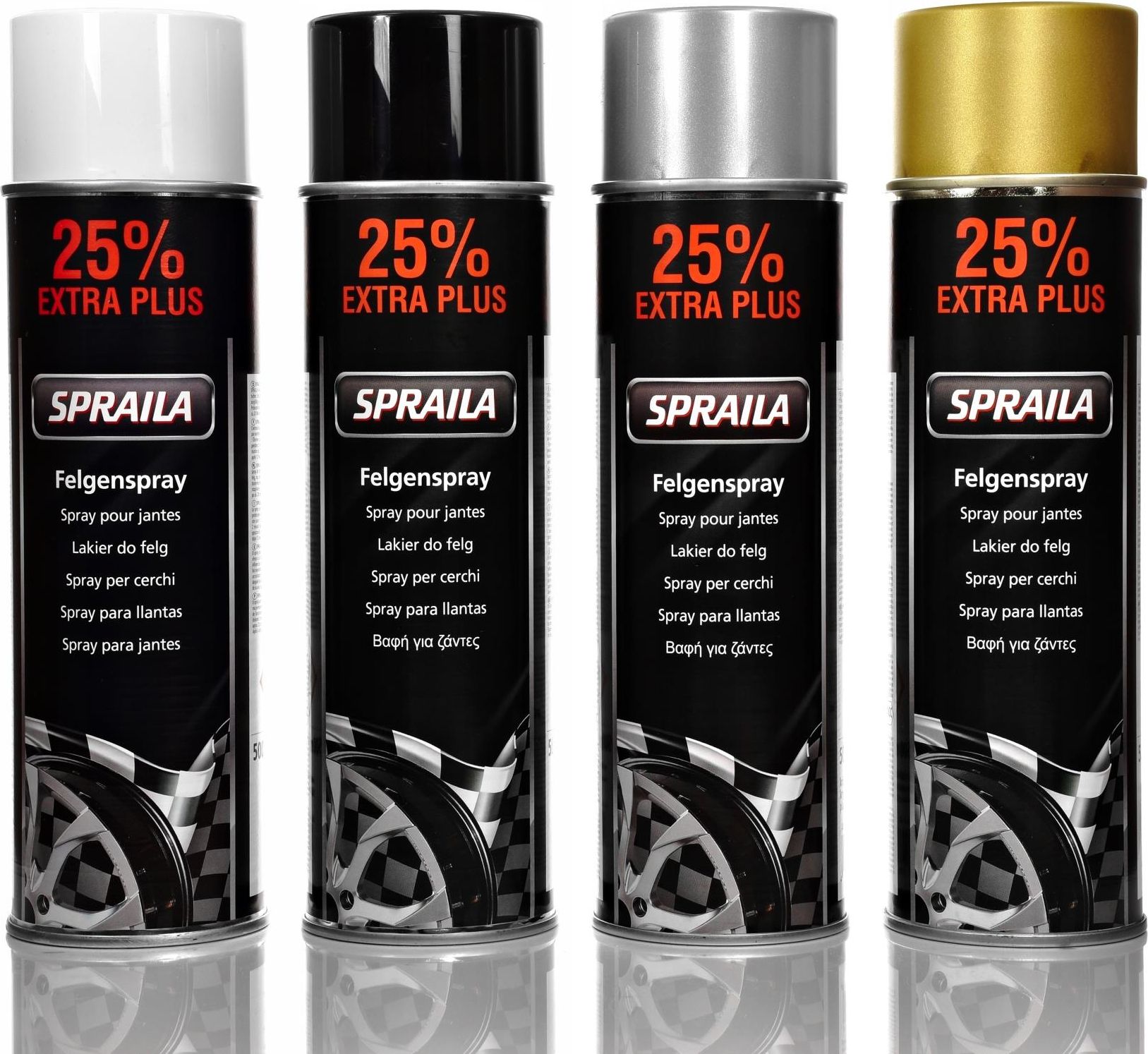 Spray Per Cerchioni Auto Spraila - Argento, 500ml, Verniciatura Resistente All'Abrasion - Foto 6