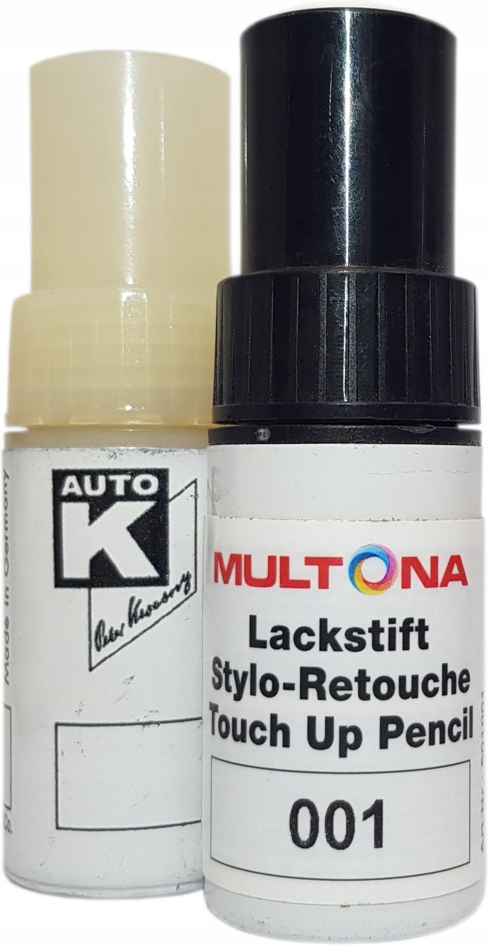 Farbstift Für Lackierungen Auto-K Lackstift VW Brilliantschwarz Met. LY9B 2x 9ml Autoreparatur Ly9b Audi