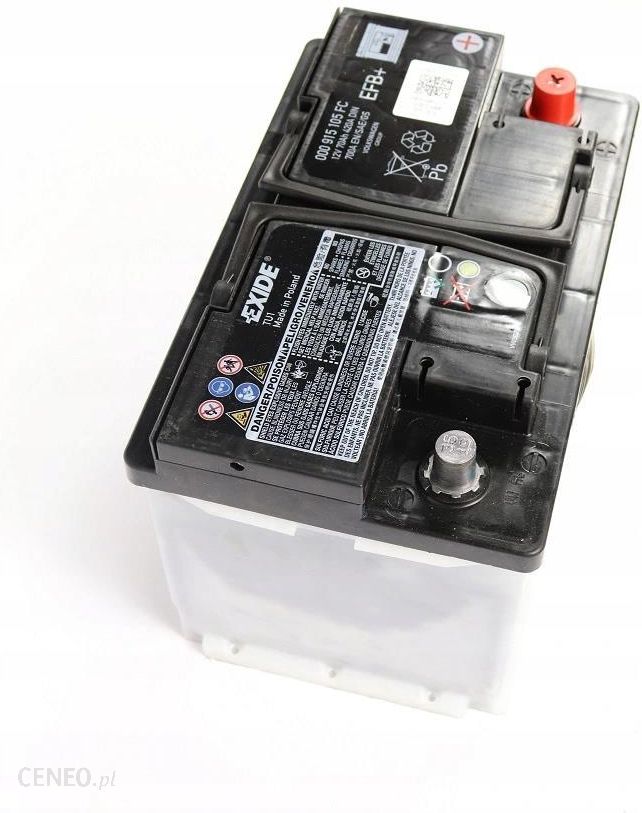 ORIGINAL VW Autobatterie Batterie Starterbatterie 12V 70Ah 420/700A  000915105FC