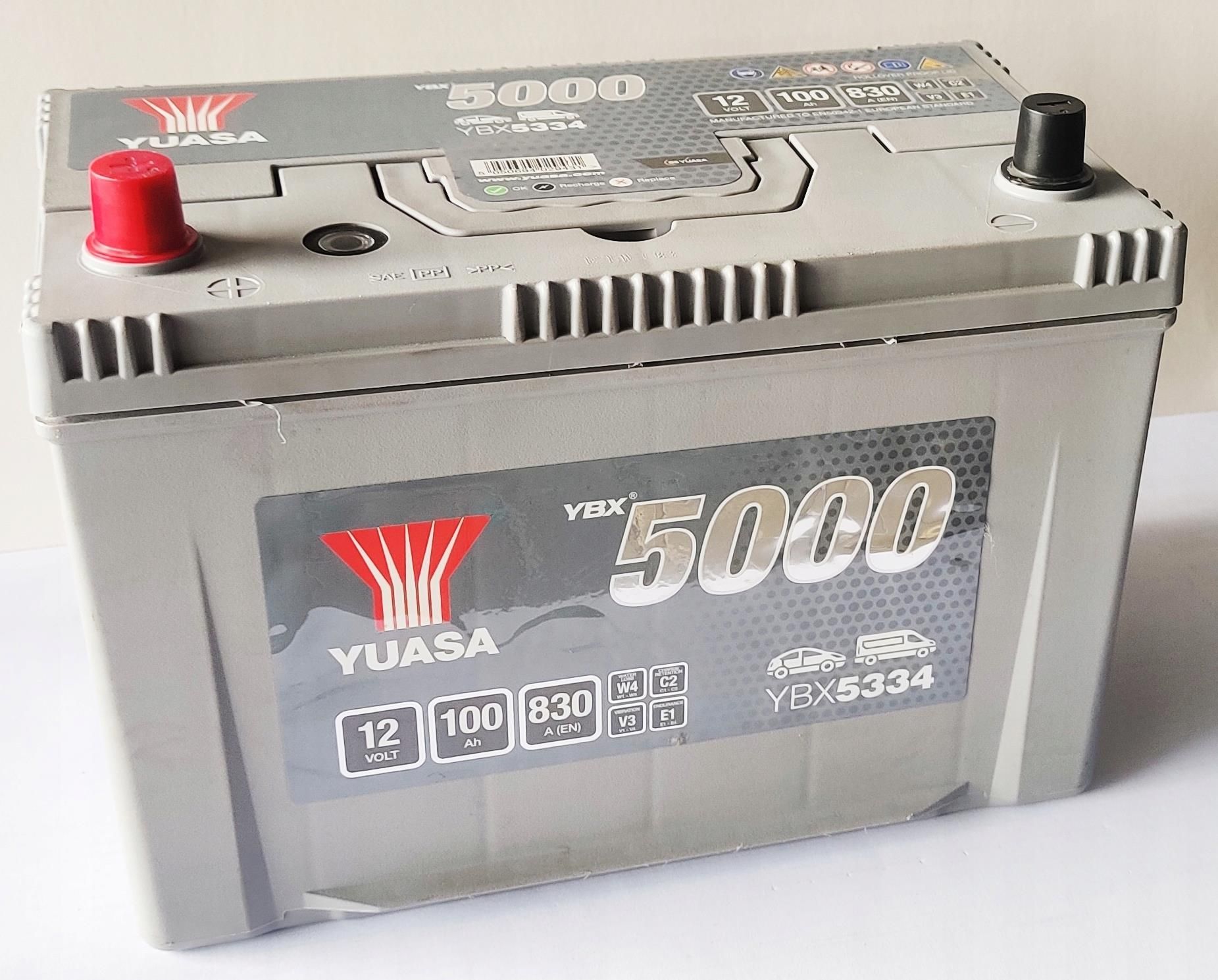 Yuasa Akumulator Ybx 12V 100Ah 830A L Plus Kia 5334 - Opinie i ceny na ...