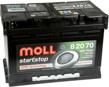 Moll Akumulator 70Ah 760A Efb Me82070