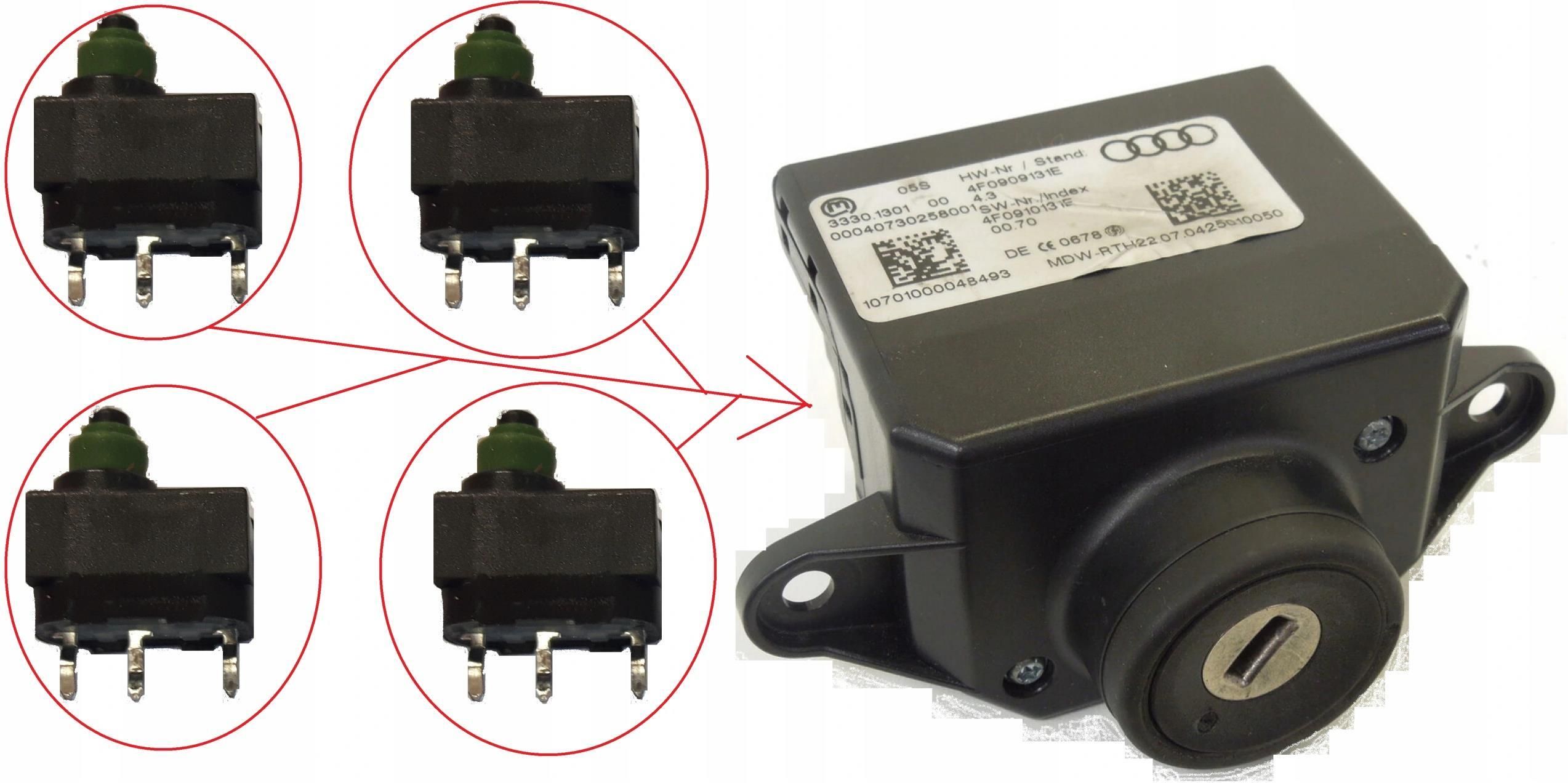 AUDI C6 Q7 A6 Steering Module Repair J518 ELV Emulator With VVDI Prog Dedicated Programming Cable - Foto 4