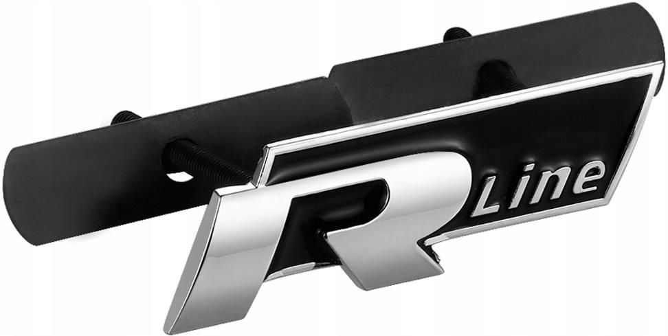 Pokrowiec samochodowy Volkswagen Vw Rline R Line Logo Emblemat Znaczek ...