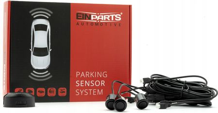 Einparts Automotive Czujniki Cofania Parkowania 4 Sensory Czarne 18Mm Epp Buzzer 18 5Mm Bl